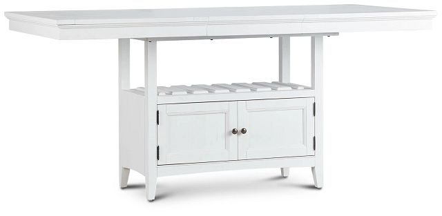 Heron Cove White High Dining Table