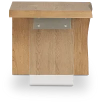 Haven Light Tone End Table
