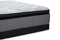 Kevin Charles By Sealy Signature Ultra Plush Low-profile Mattress Set
