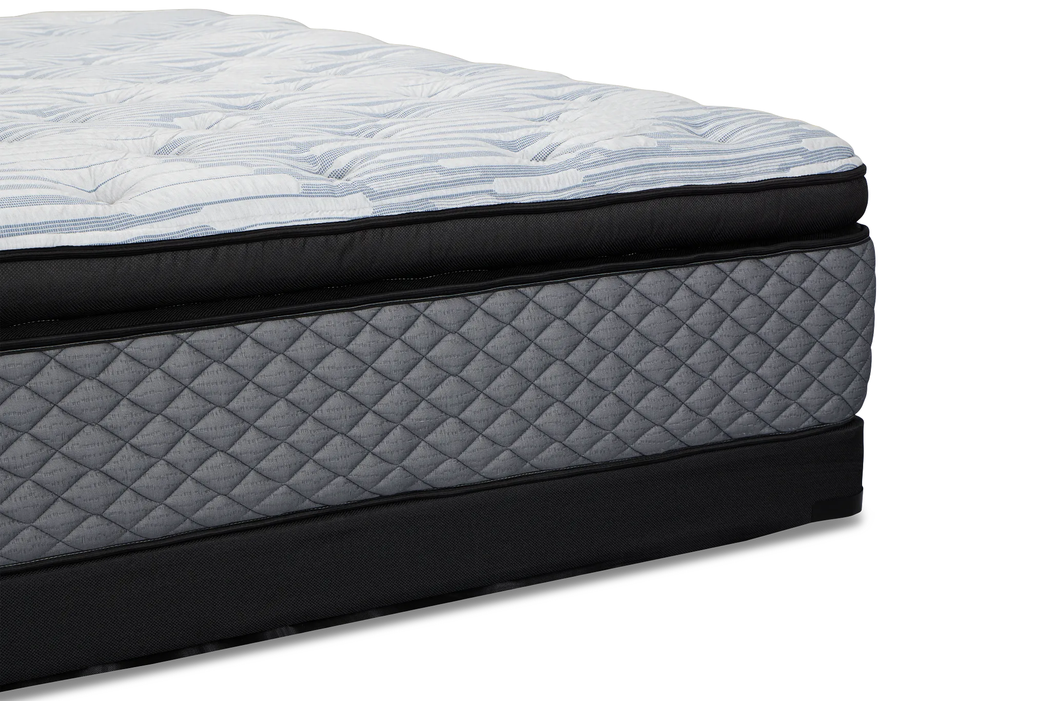 Kevin Charles By Sealy Signature Ultra Plush Low-profile Mattress Set