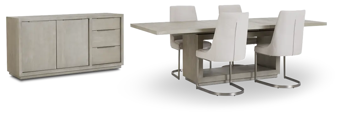 Madden Light Tone Rect Dining Room Madden Light Tone Rect Dining Room