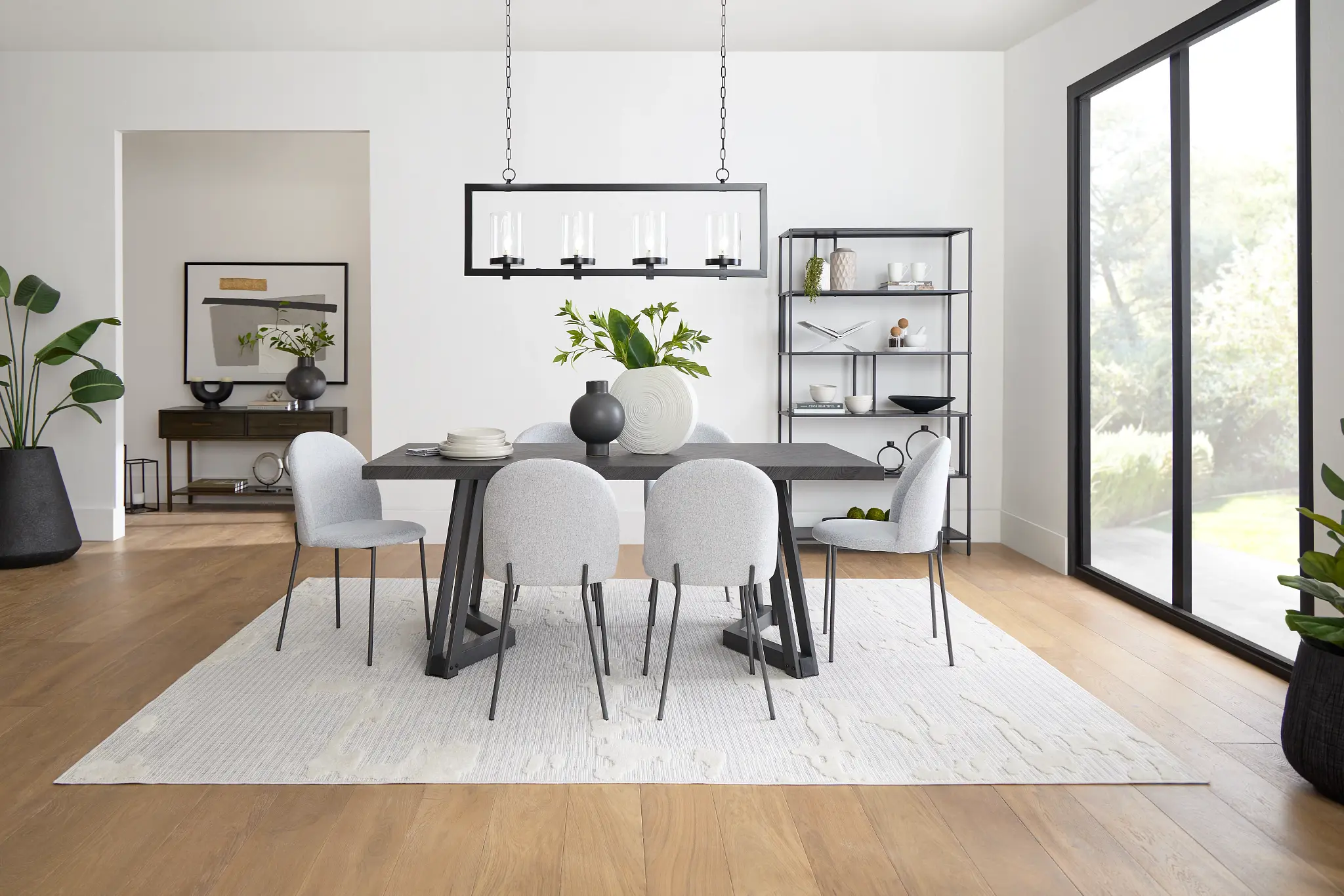 Brentwood Dark Tone Rectangular Table Brentwood Dark Tone Rectangular Table