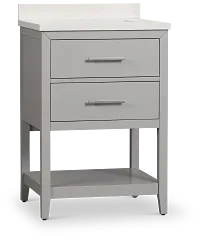 Alden Gray 24" Single Bathroom Vanity