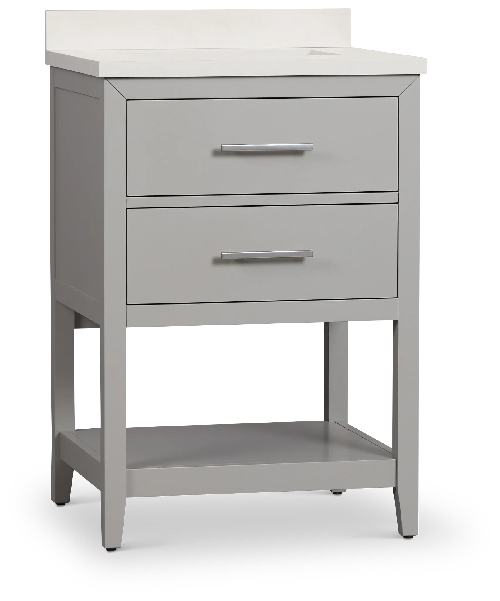 Alden Gray 24" Single Bathroom Vanity