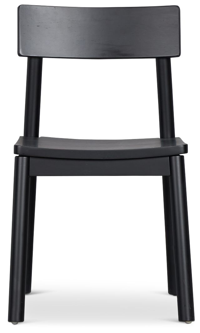 Highland Black Wood Side Chair
