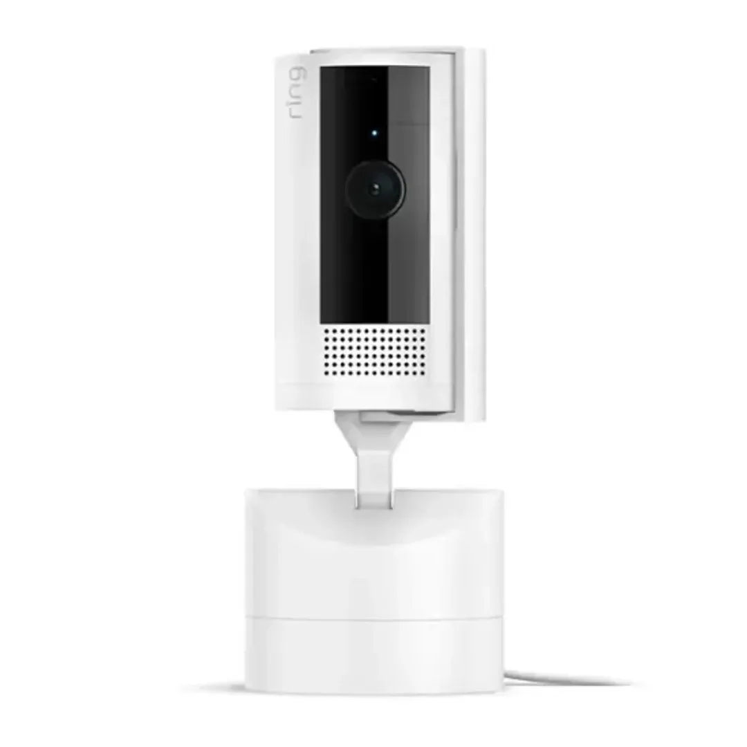 Ring Pan Tilt Cam White Indoor Security Cameras
