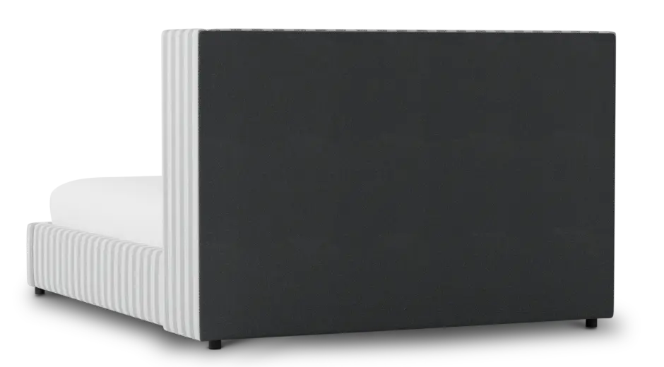 Captiva Sea Lane Dark Blue 48" Upholstered Shelter Bed Captiva Sea Lane Dark Blue 48" Upholstered Shelter Bed