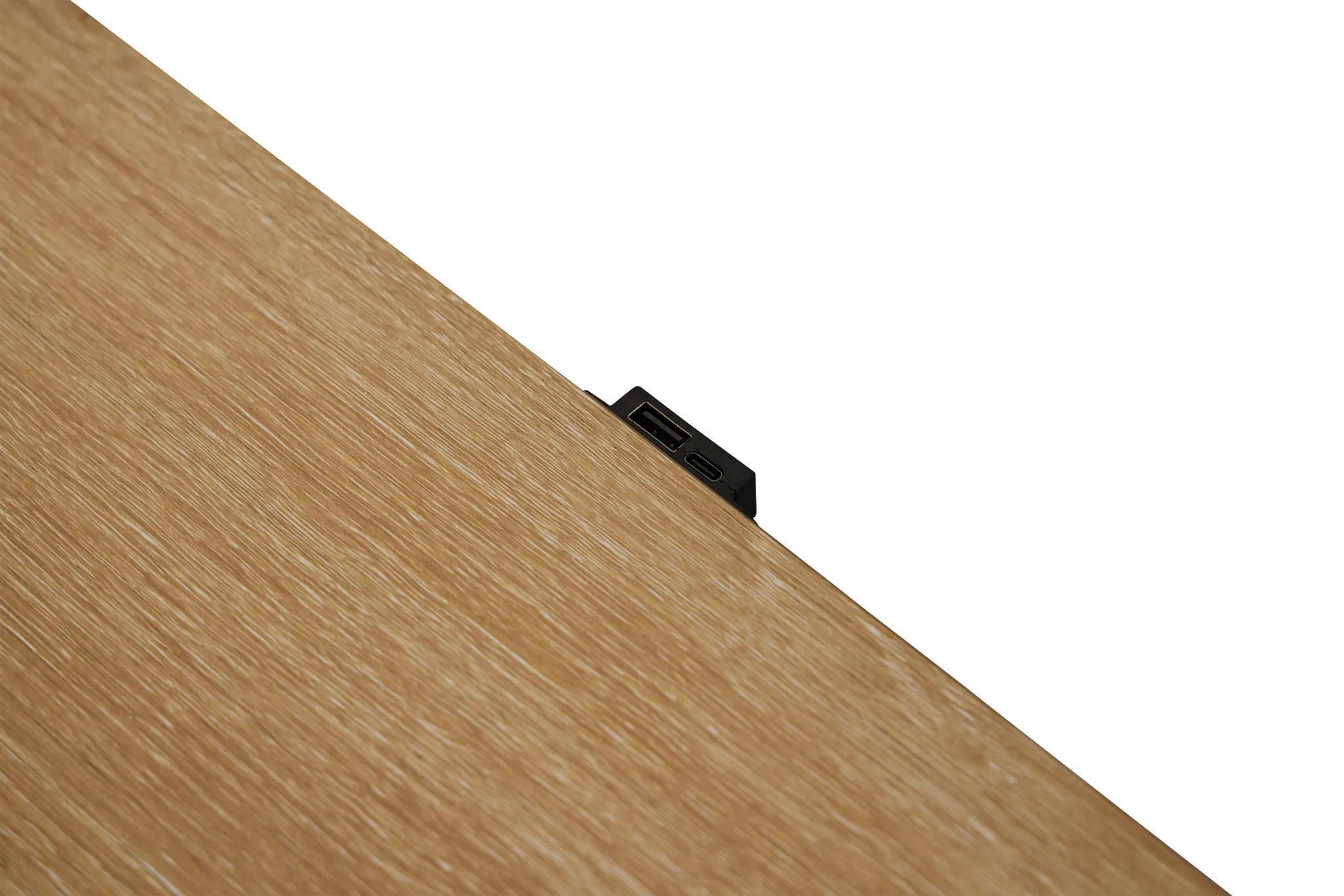 Lyndie Light Tone Drawer Square End Table