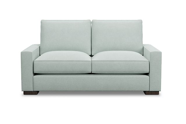 Edgewater Suave Light Green Loveseat