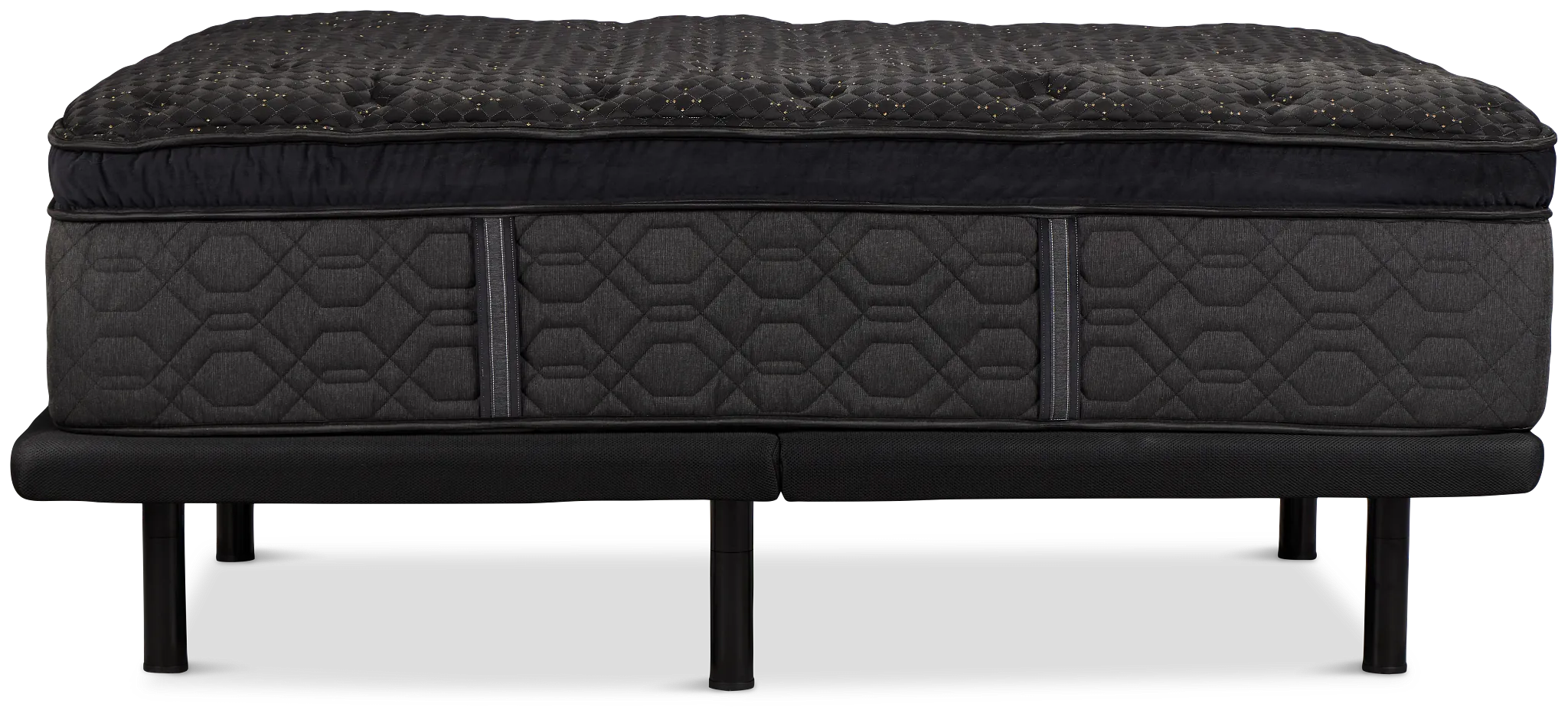 Beautyrest Black Series Four Summit Plush Plus Adjustable Mattress Set