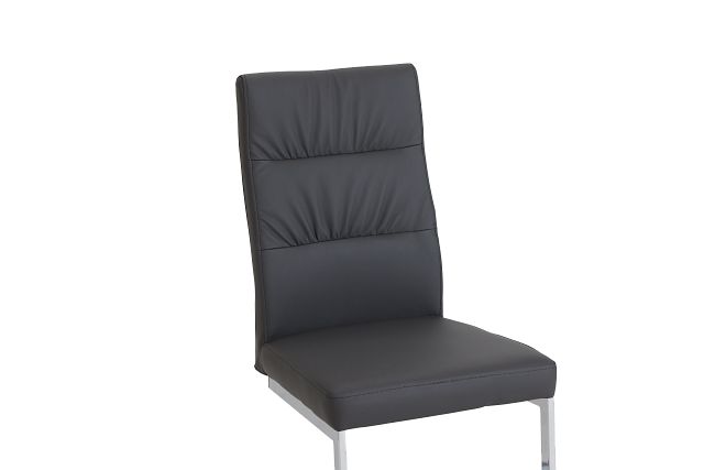 Bronx Gray Upholstered Side Chair