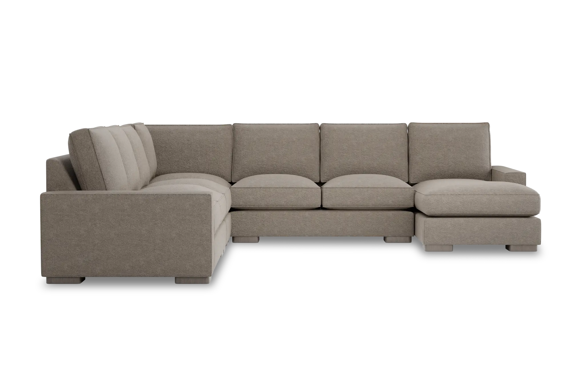 Edgewater Elite Brown Large Right Chaise Sectional Edgewater Elite Brown Large Right Chaise Sectional