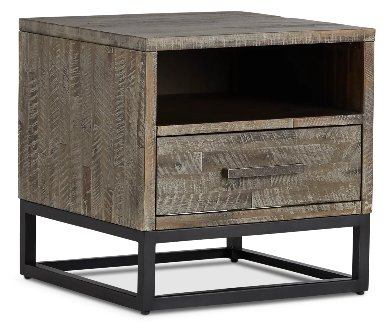 Hayes Light Gray End Table