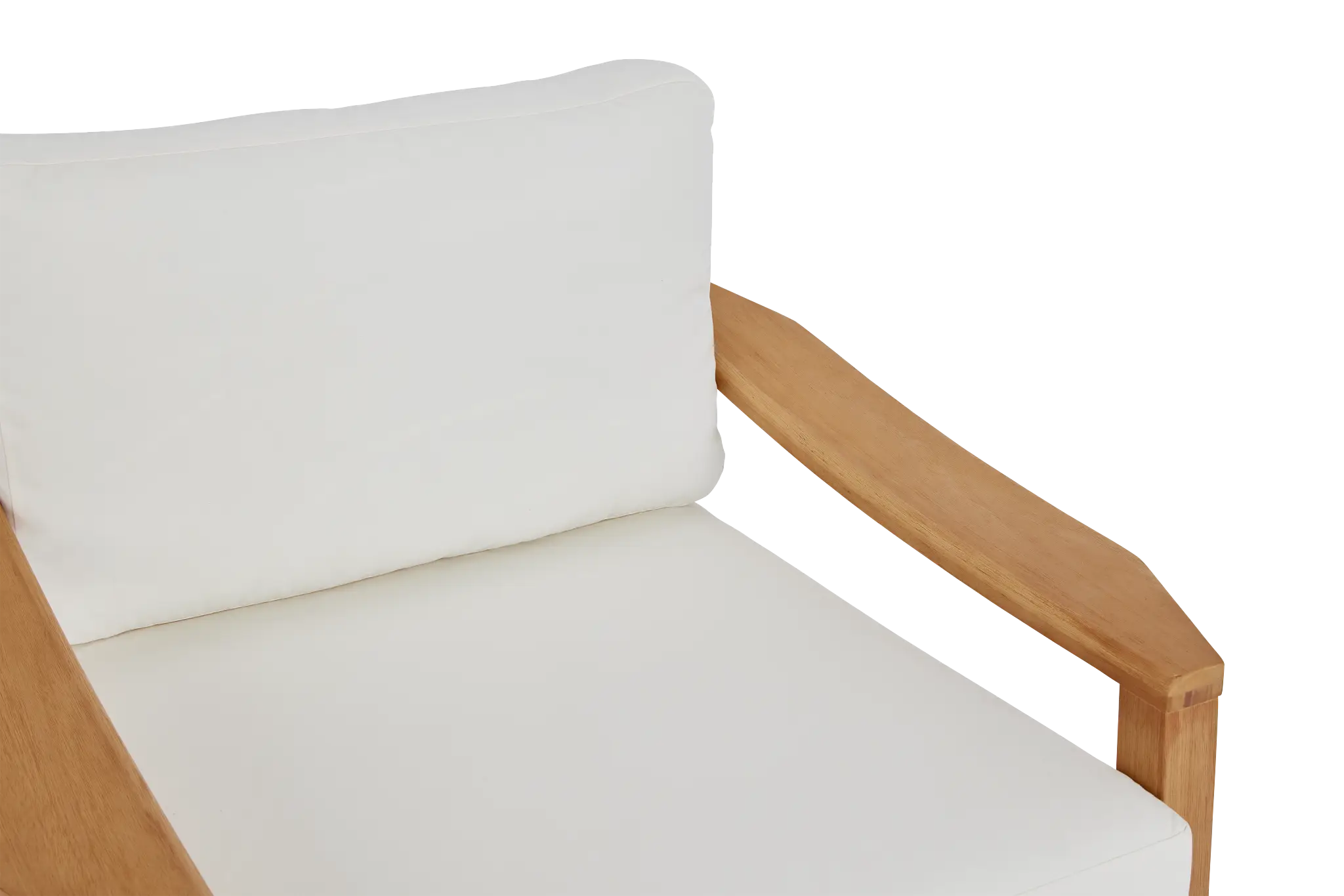 Tobago Light Tone Chair With White Cushion Tobago Light Tone Chair With White Cushion