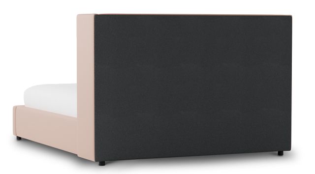 Captiva Joya Light Pink 48" Upholstered Shelter Bed
