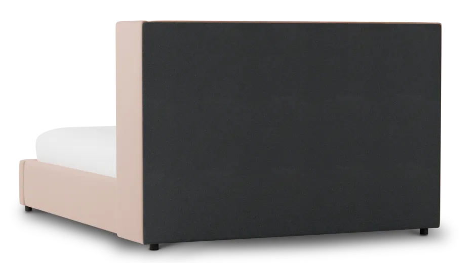 Captiva Joya Light Pink 48" Upholstered Shelter Bed