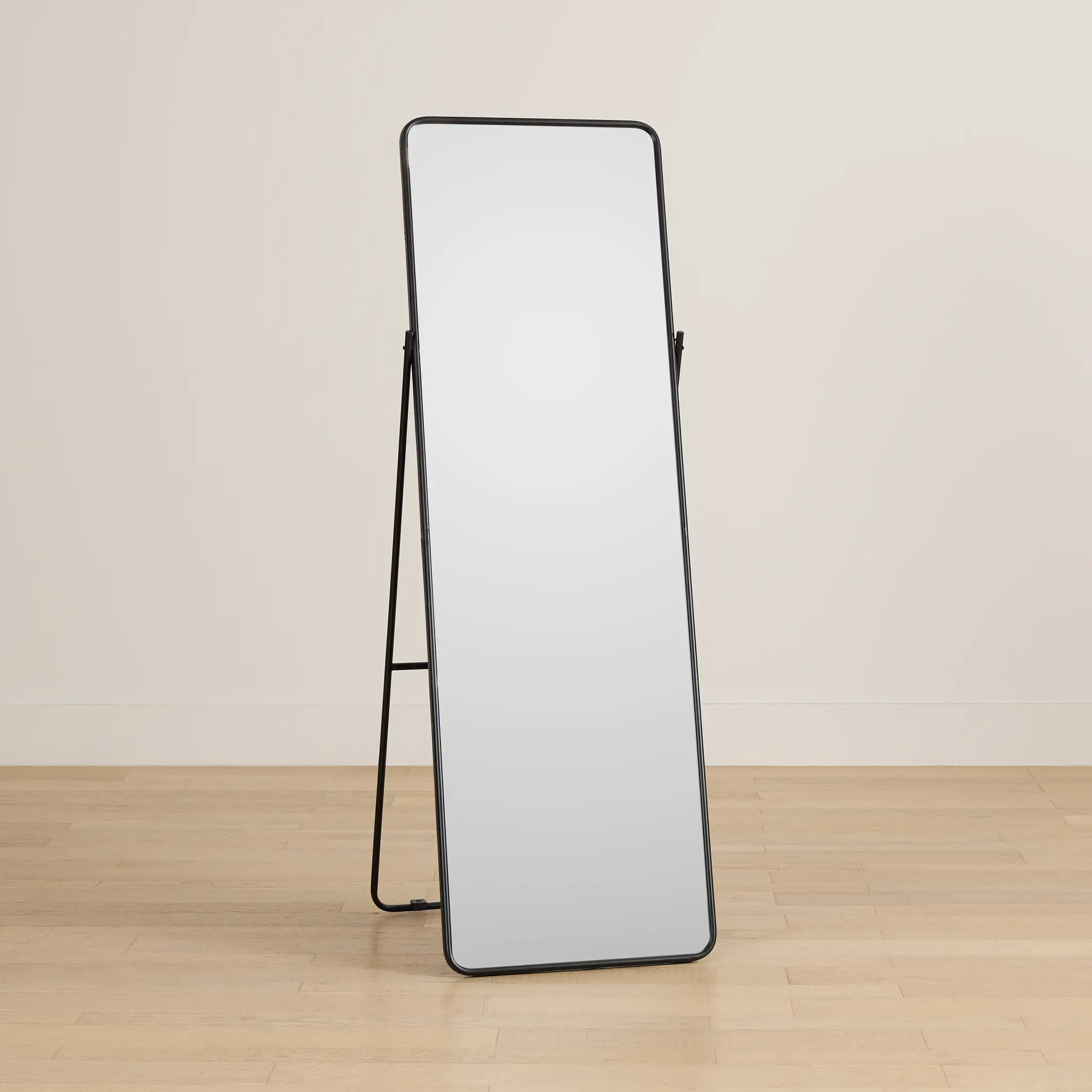 Sumi Black Floor Mirror Sumi Black Floor Mirror
