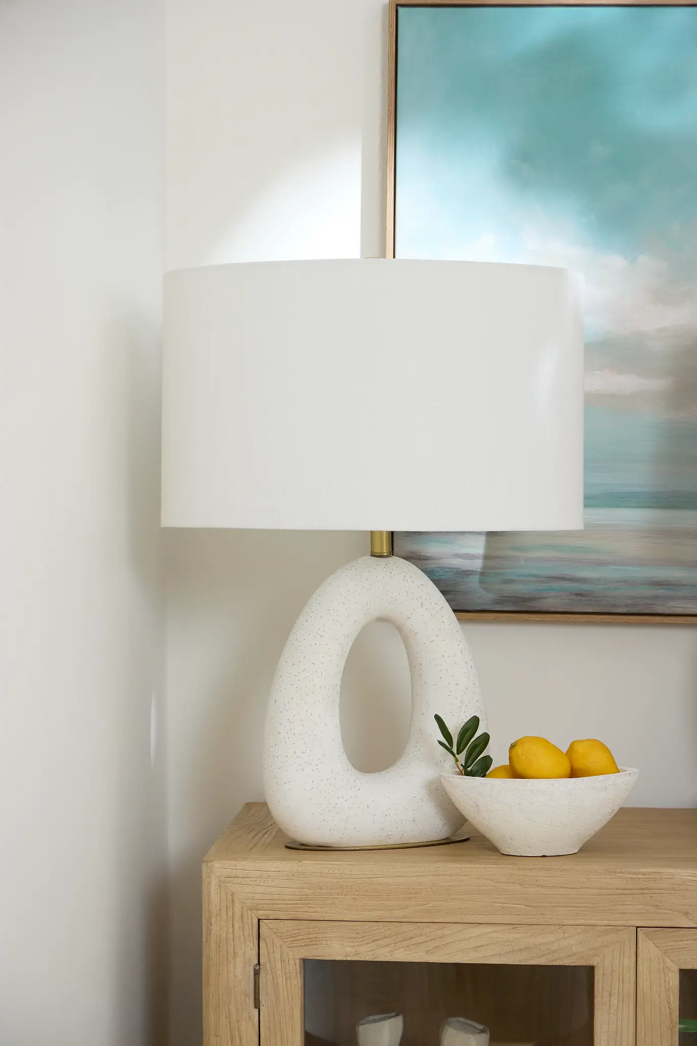 Lorna White Terrazzo Table Lamp Lorna White Terrazzo Table Lamp