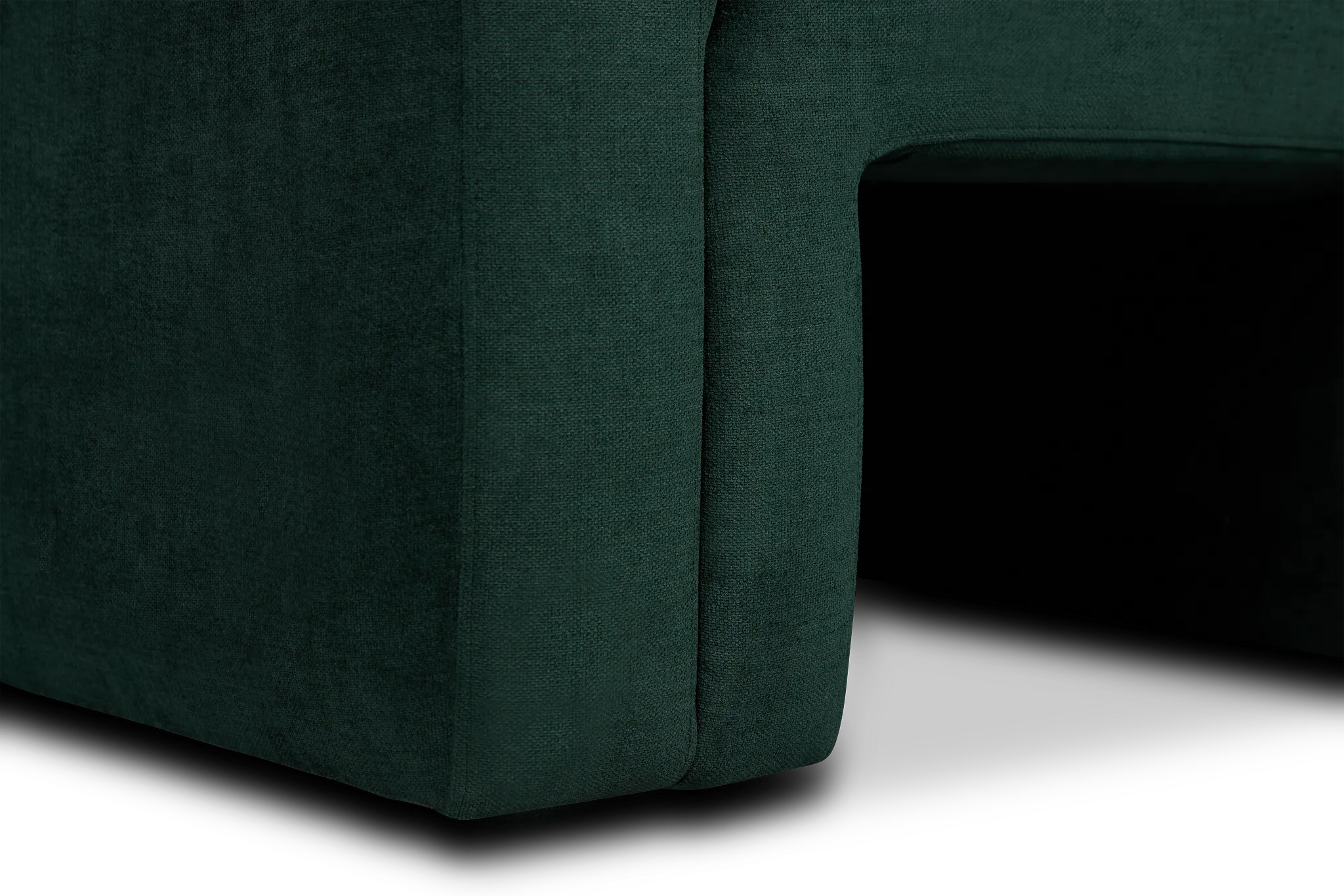 Lizzie Green Velvet Accent Chair