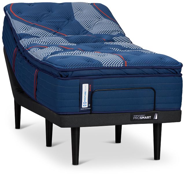 Posturepedic Elite Spring Albany 2 Soft Ergo Prosmart Adjustable Mattress Set