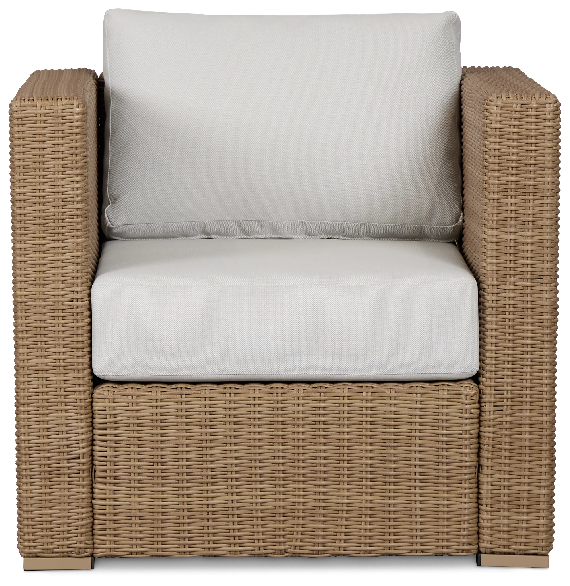 Montecito Light Tone Chair With Light Beige Cushions