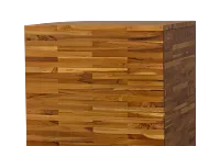 Haven Mid Tone Wood Square End Table