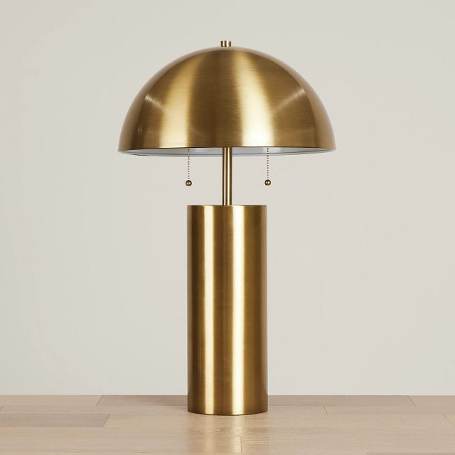 Cavo Gold Metal Table Lamp