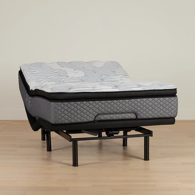 Kevin Charles By Sealy Signature Ultra Plush Elite Adjustable Mattress Set