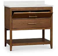 Alden Mid Tone 36" Single Bathroom Vanity