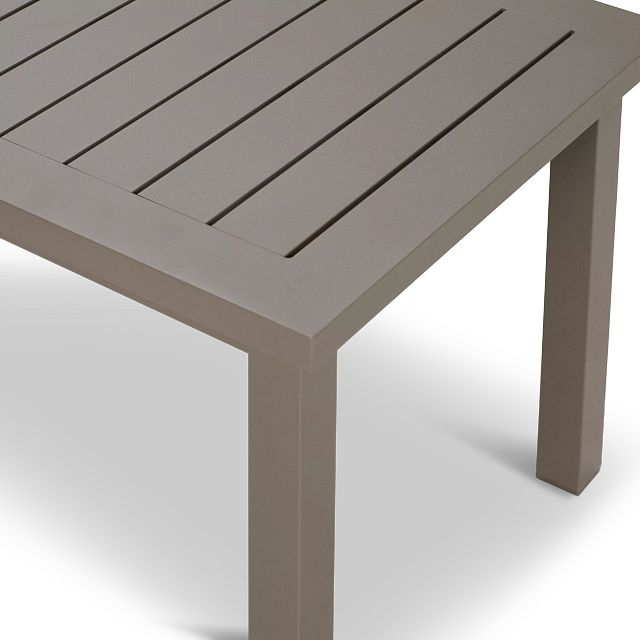 Raleigh Taupe Aluminum End Table (3)