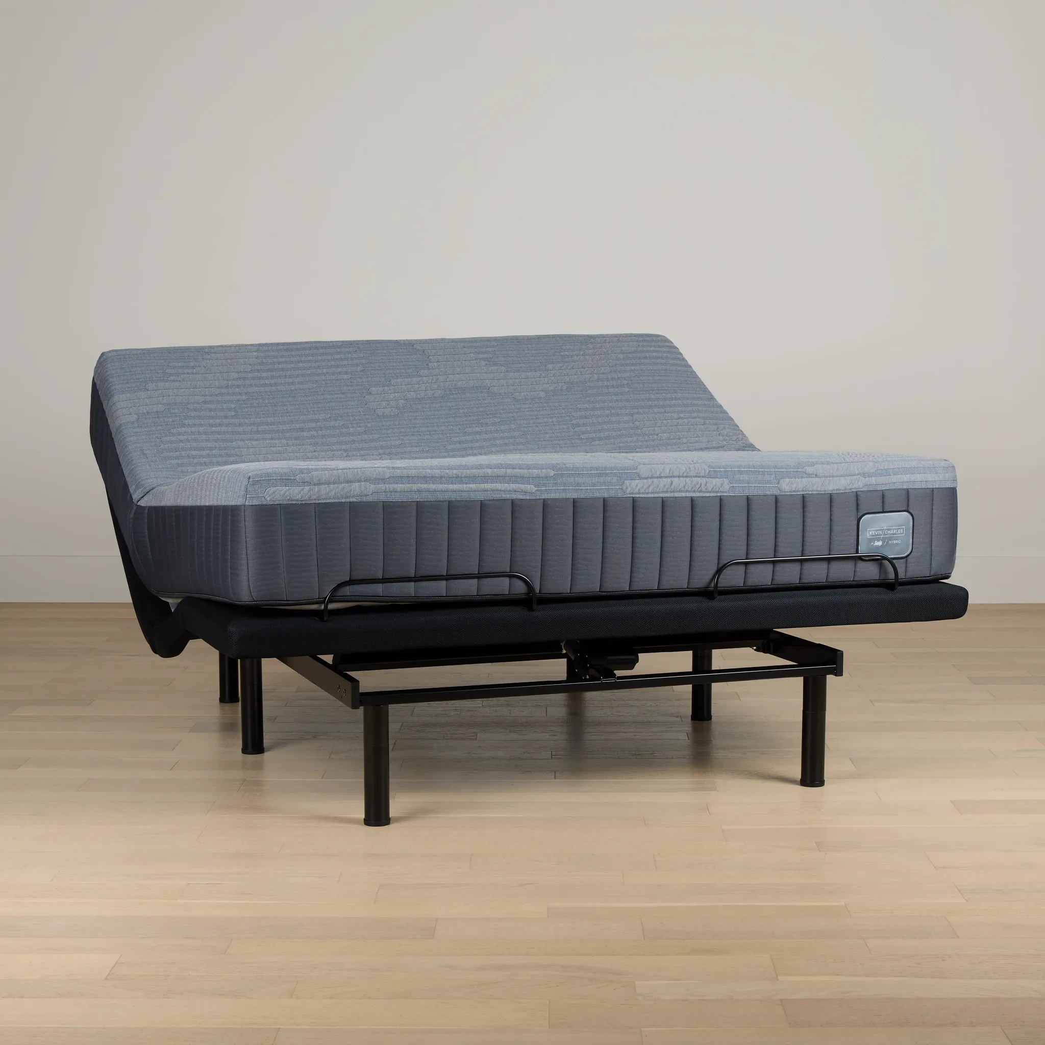 Kevin Charles By Sealy Hybrid Plush Plus Adjustable Mattress Set