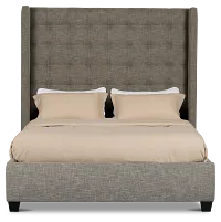 Chatham Gray High Platform Bed