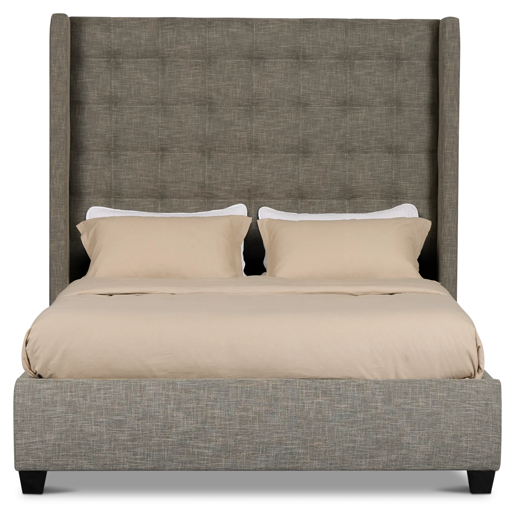 Chatham Gray High Platform Bed