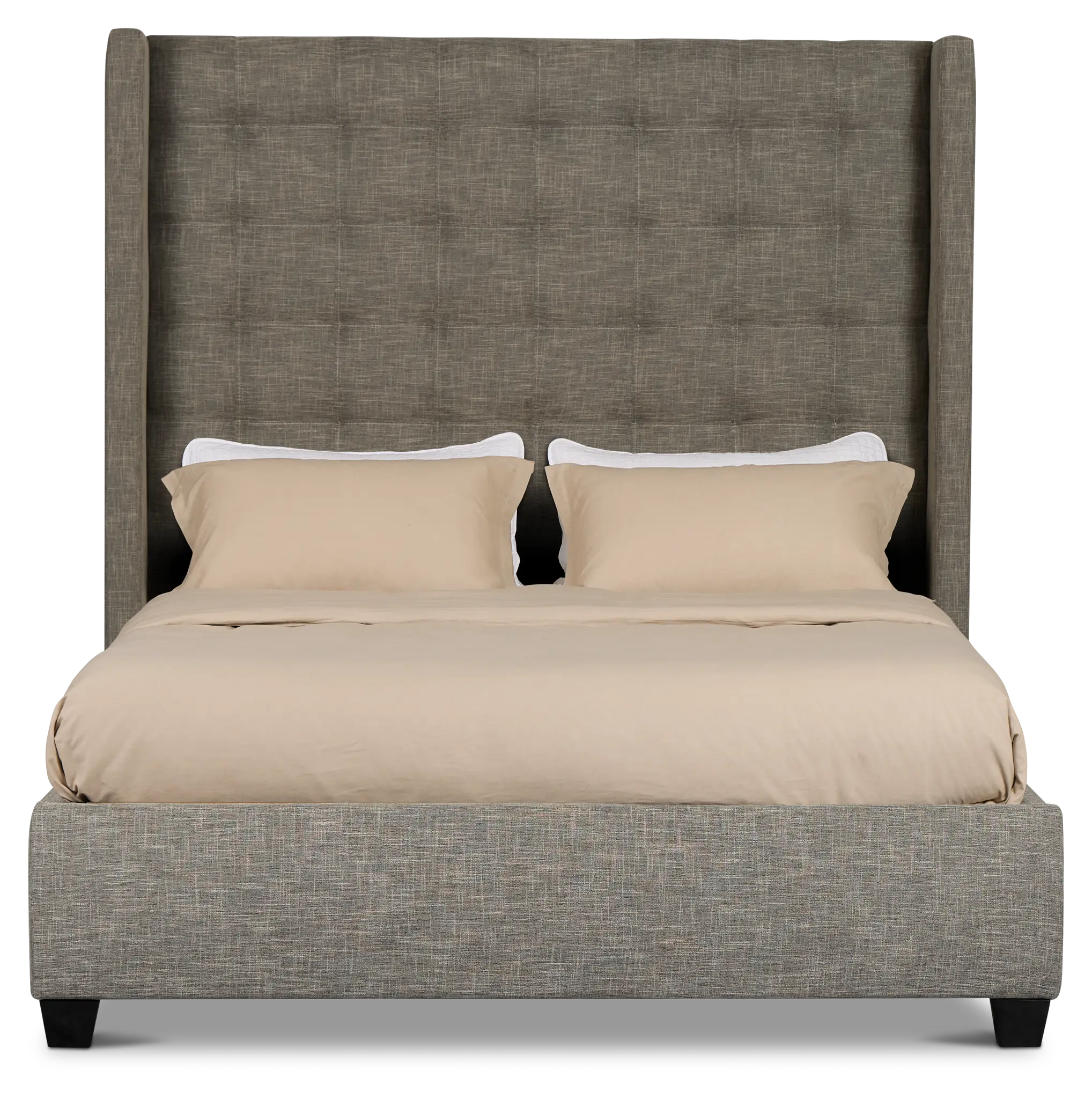 Chatham Gray High Platform Bed Chatham Gray High Platform Bed