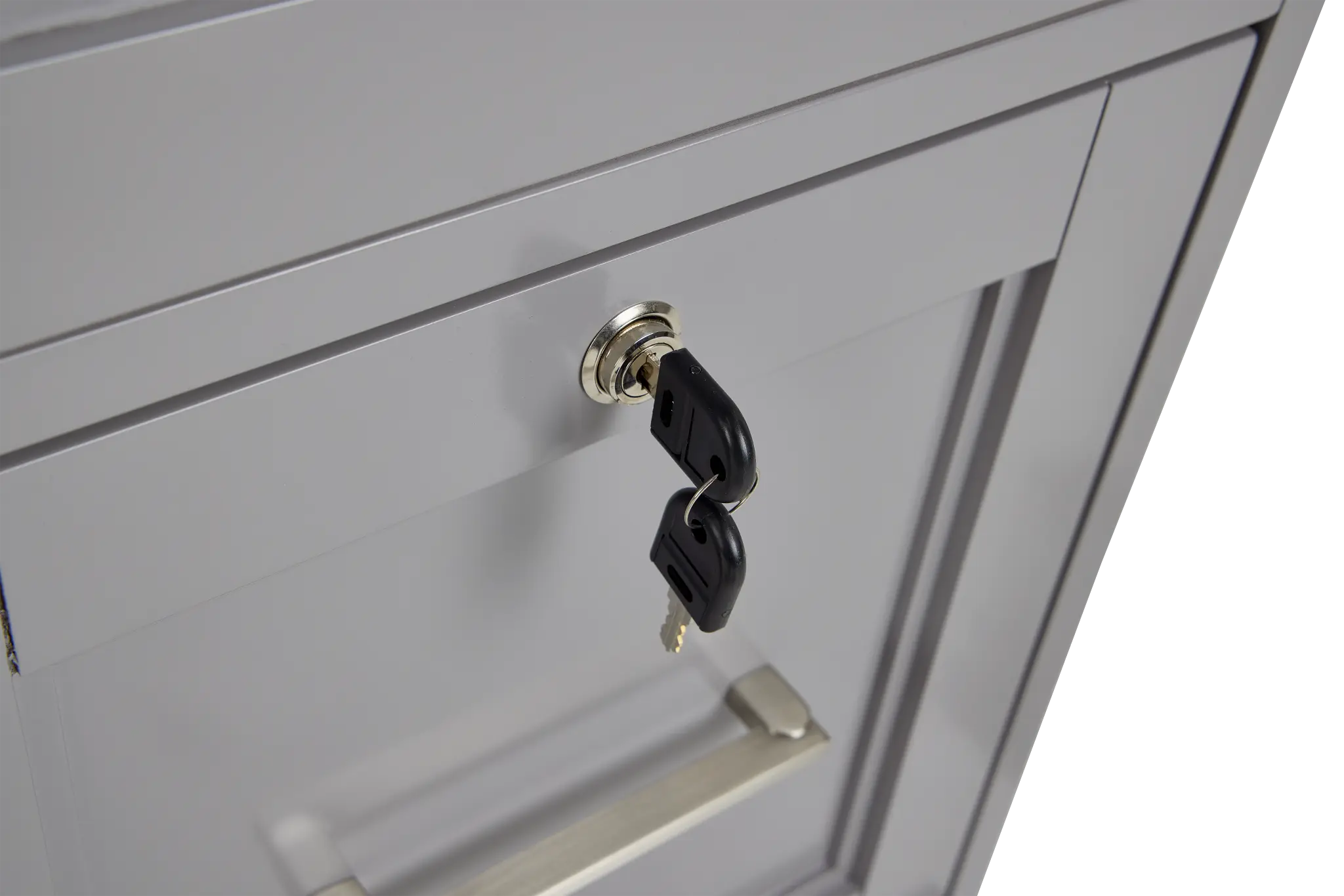 Newport Gray Peninsula Desk Newport Gray Peninsula Desk