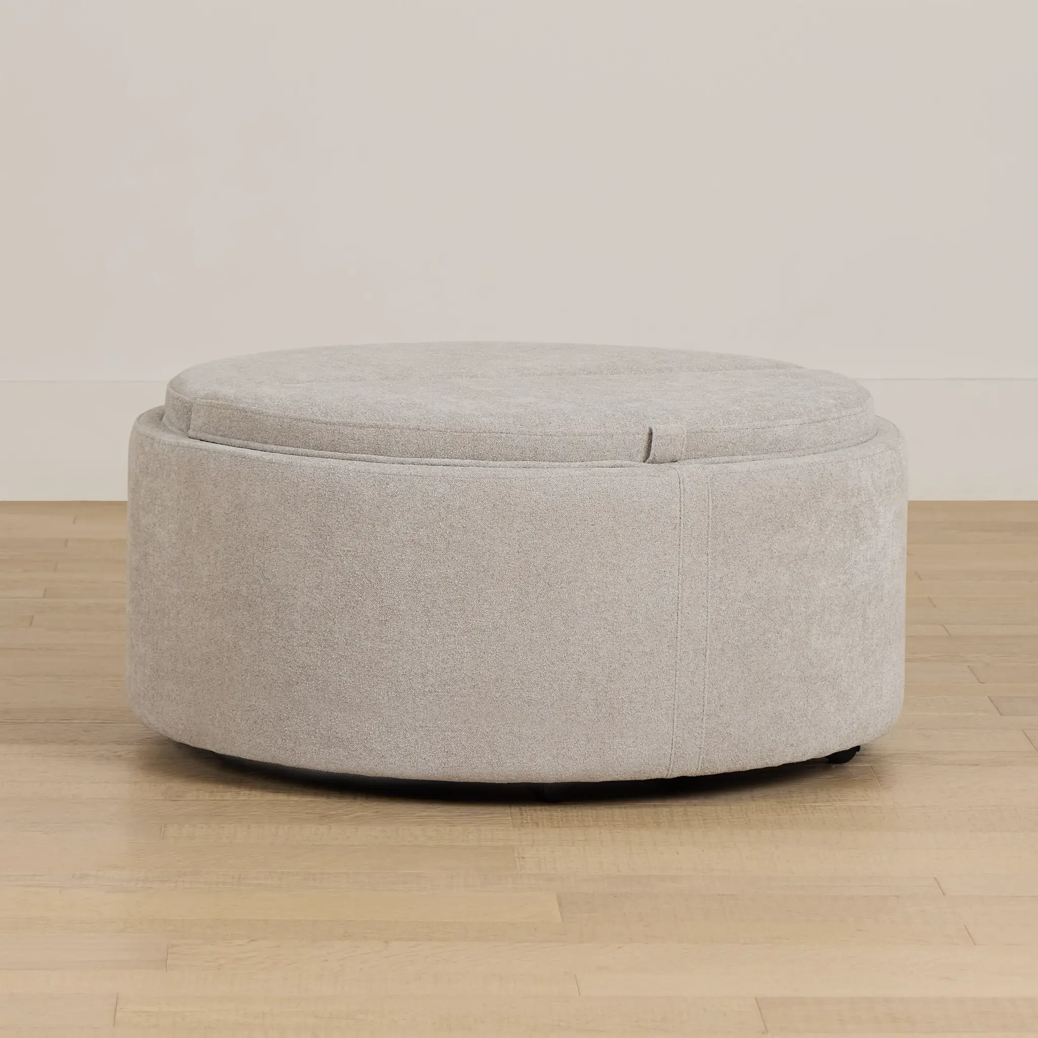 Kristen Light Gray Large Storage Accent Ottoman Kristen Light Gray Large Storage Accent Ottoman