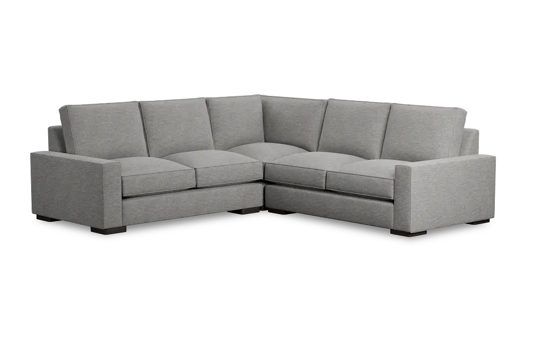 Edgewater Victory Gray Small Two-arm Sectional Edgewater Victory Gray Small Two-arm Sectional