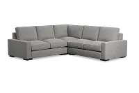 Edgewater Victory Gray Small Two-arm Sectional