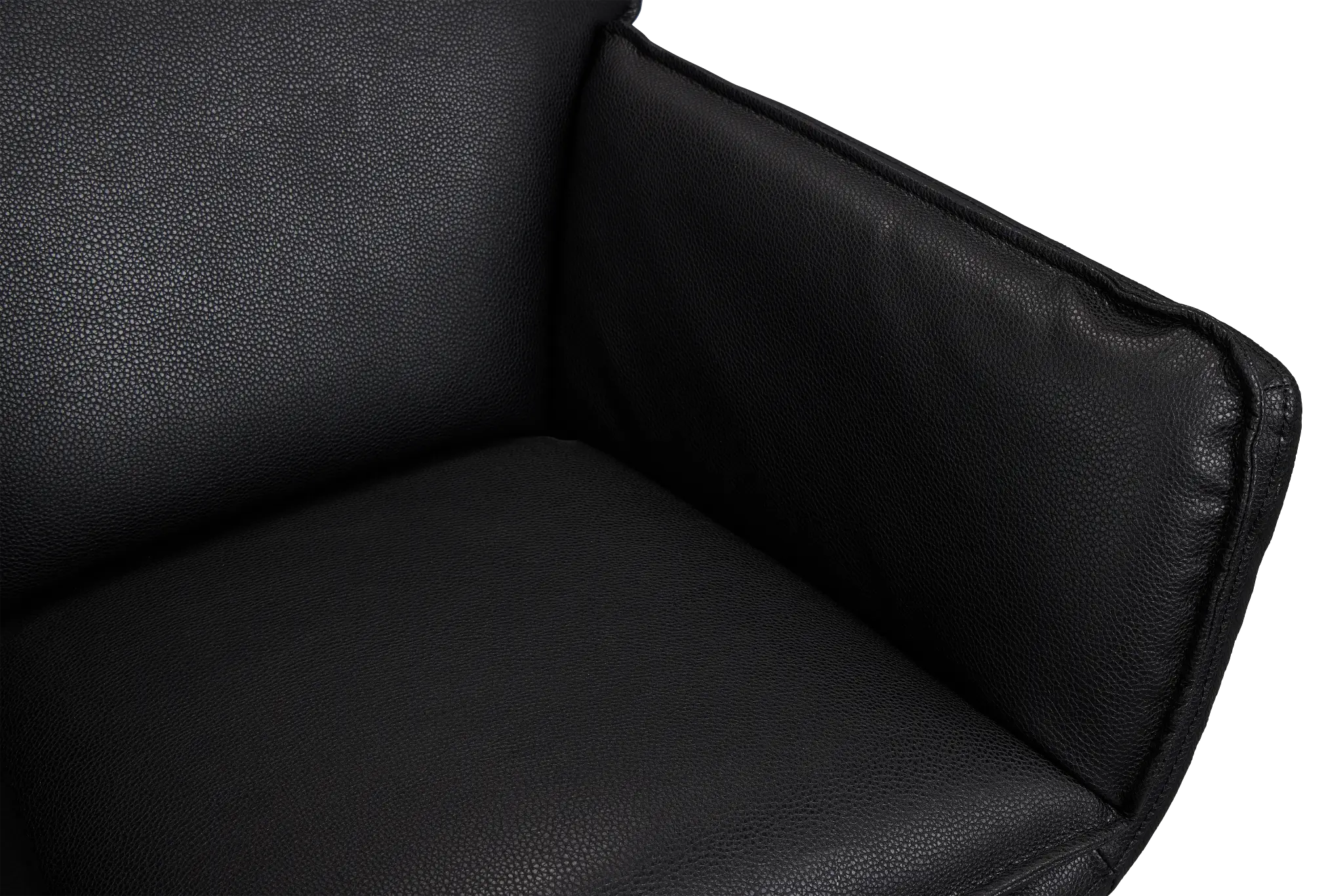 Farley Black Micro Swivel Accent Chair Farley Black Micro Swivel Accent Chair