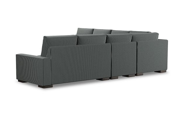 Edgewater Lucy Navy Large Two-arm Sectional