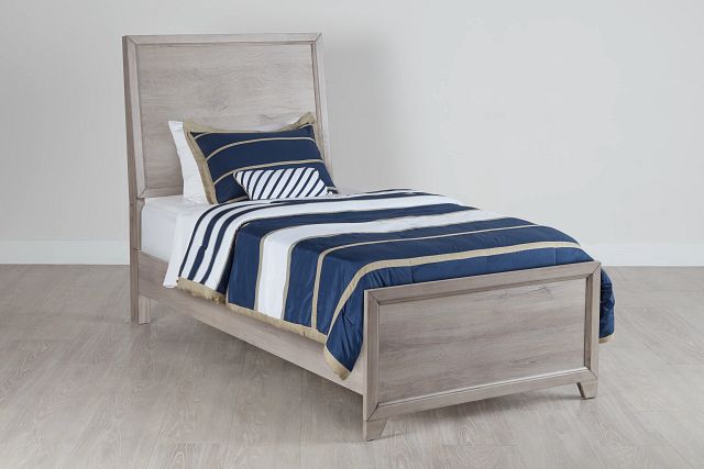 Rivercreek Gray Wood Panel Bed (0)