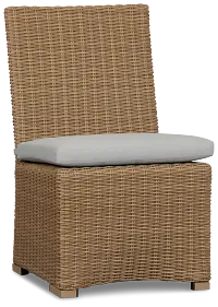 Montecito Light Tone Cushioned Side Chair