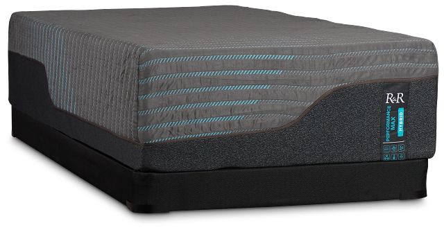 Rest & Renew Performance Max Medium Low-profile Mattress Set