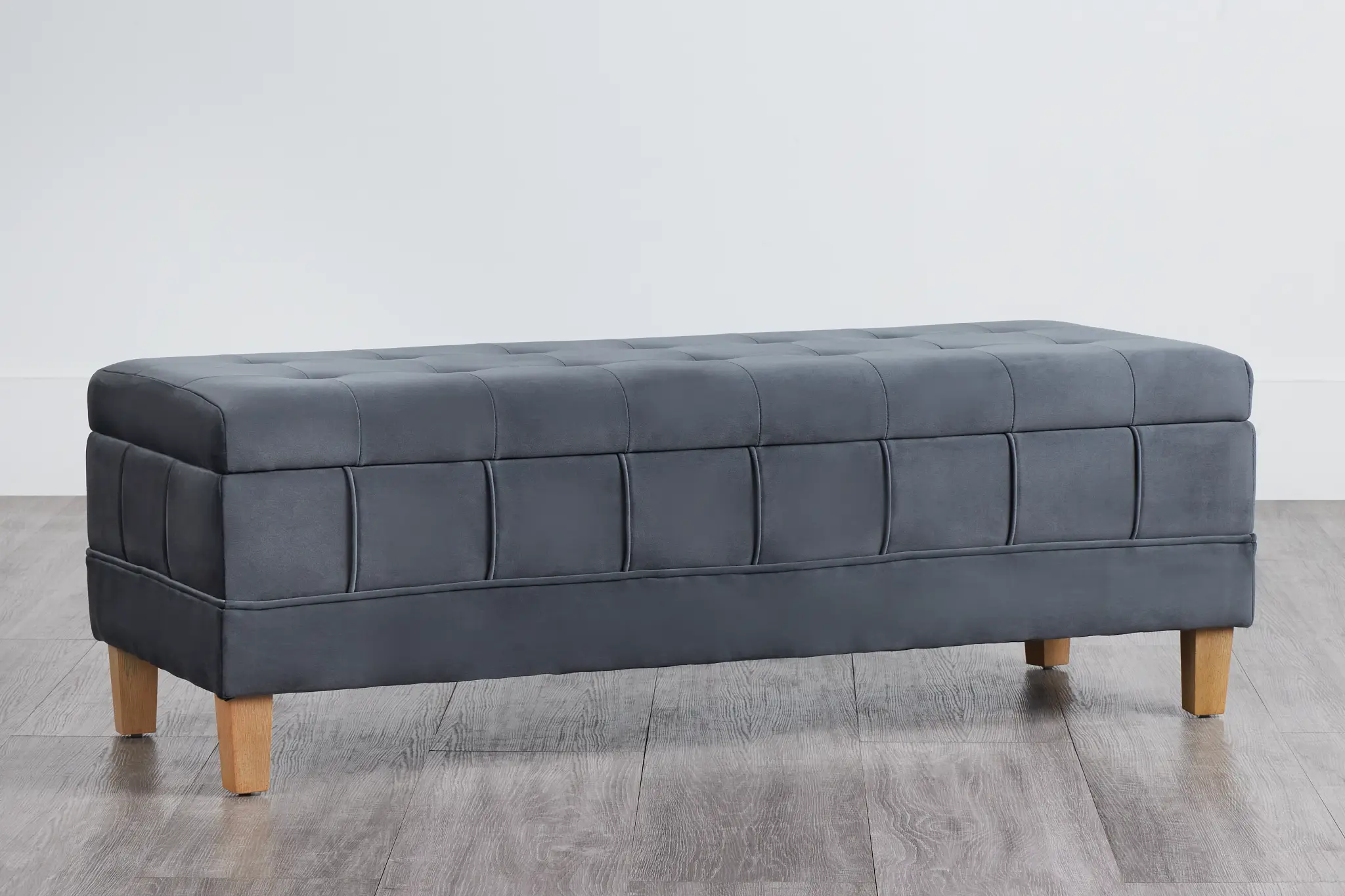 Crosby Gray Storage Bench Crosby Gray Storage Bench