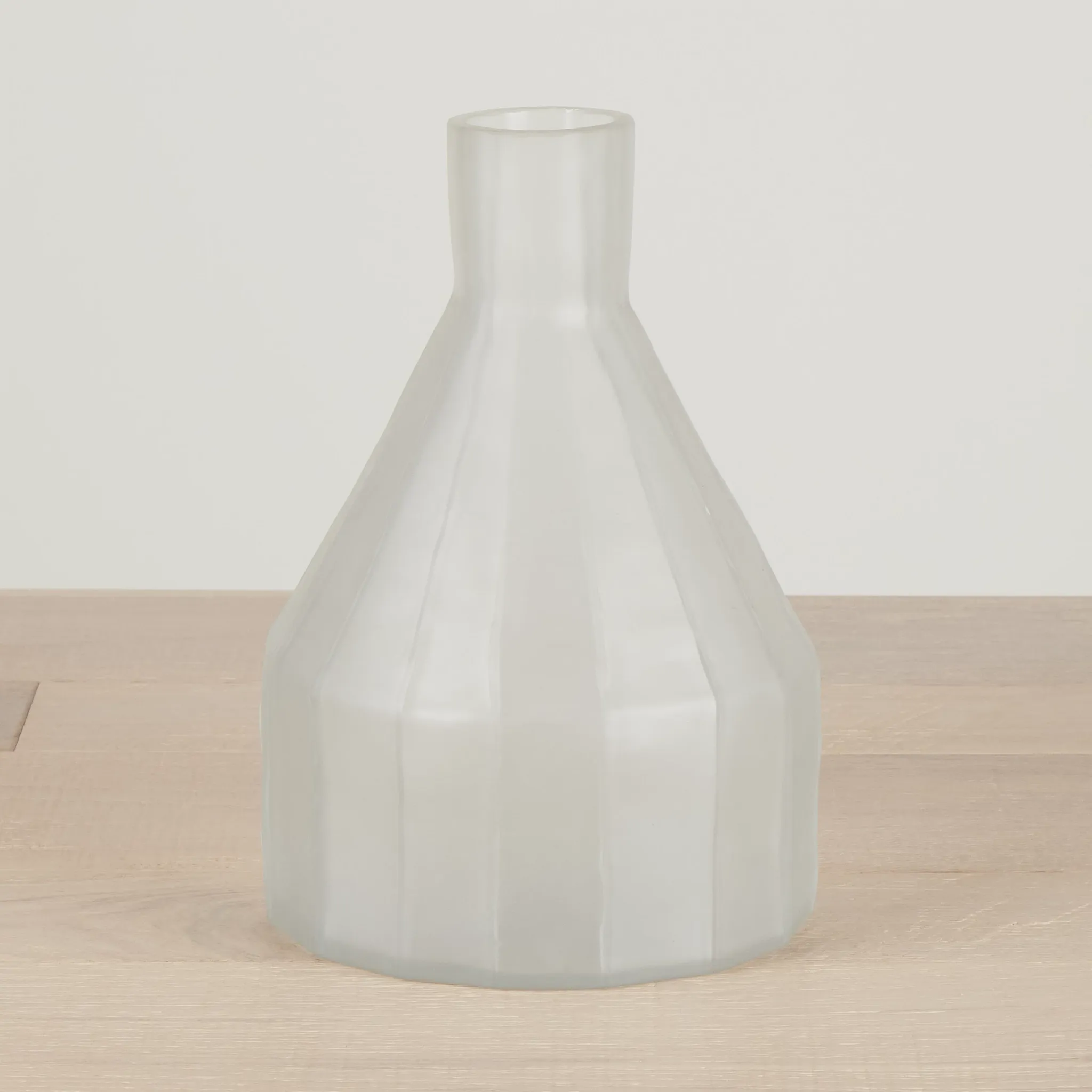Beak White Vase