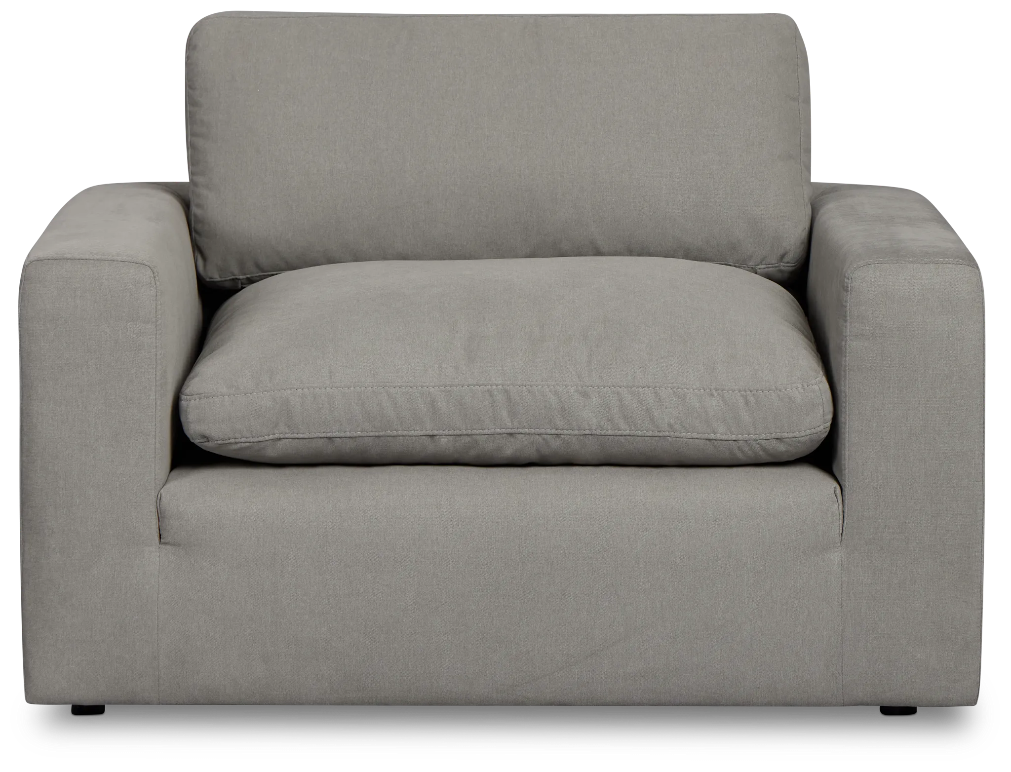 Grant Light Gray Fabric Chair