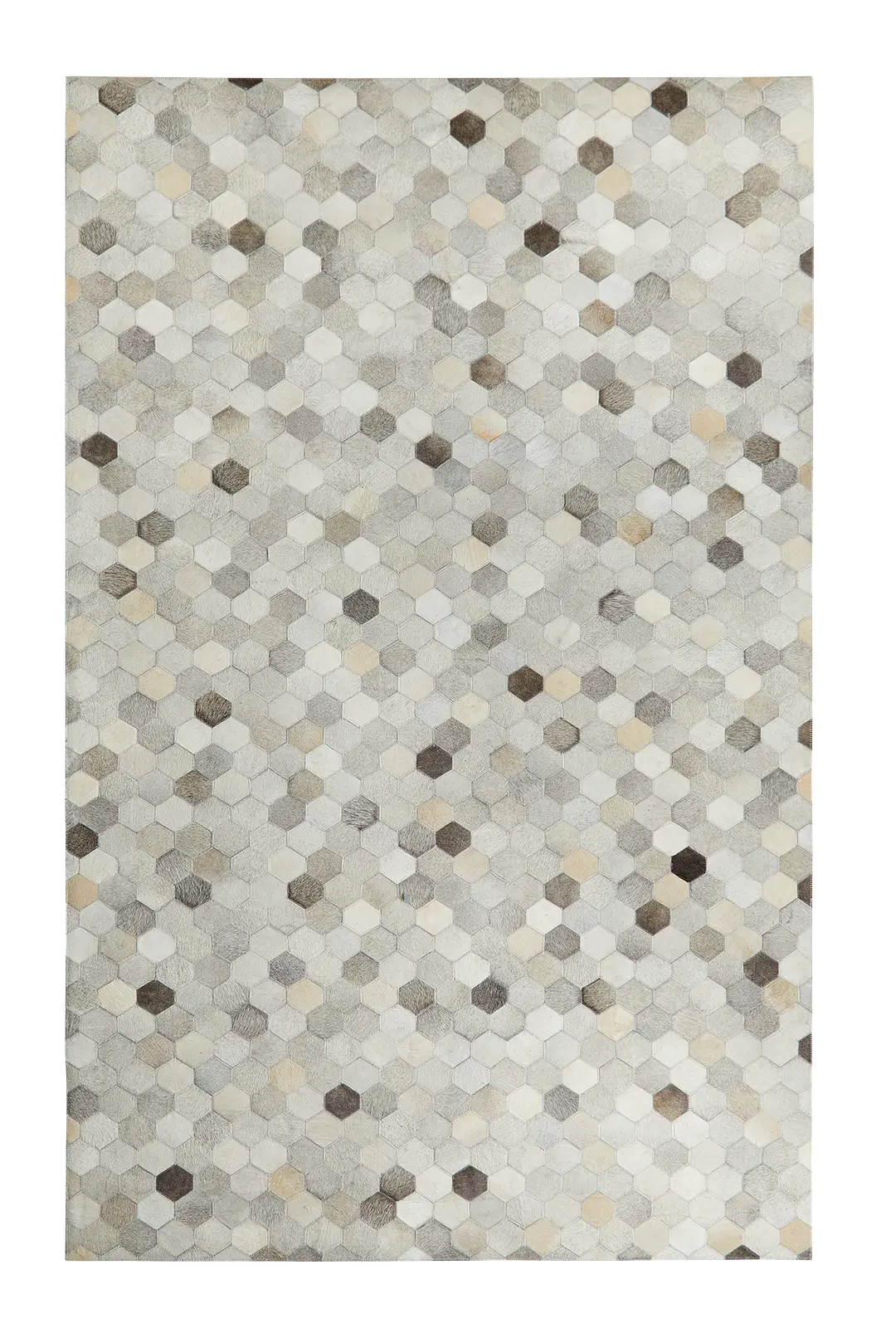 Corbit Light Gray Leather 5x8 Area Rug Corbit Light Gray Leather 5x8 Area Rug
