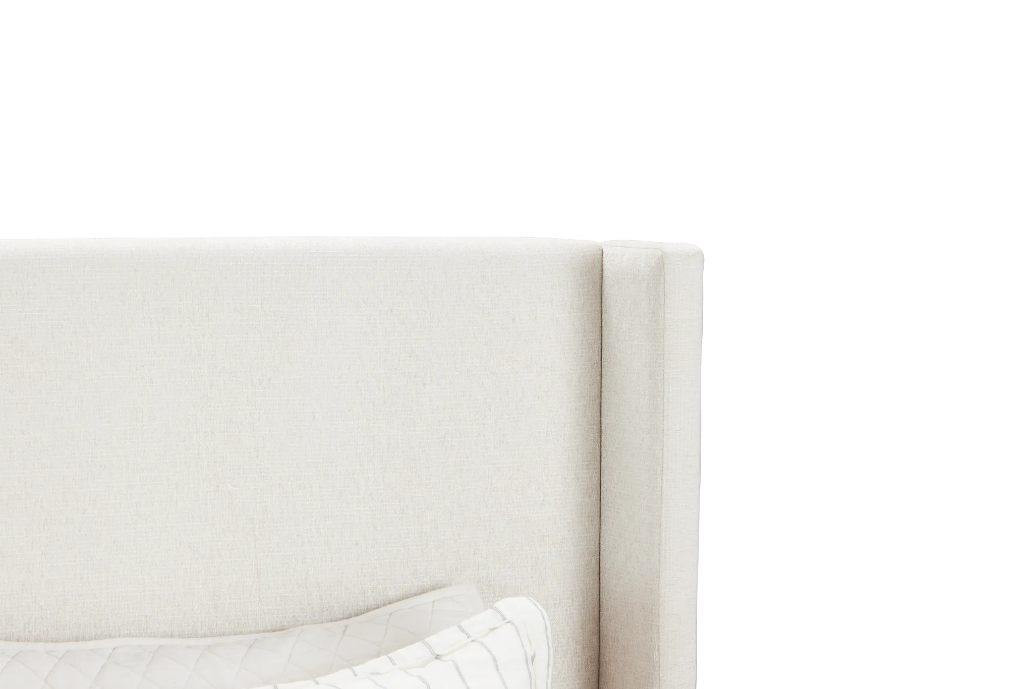 Kent Light Beige Uph Panel Bed