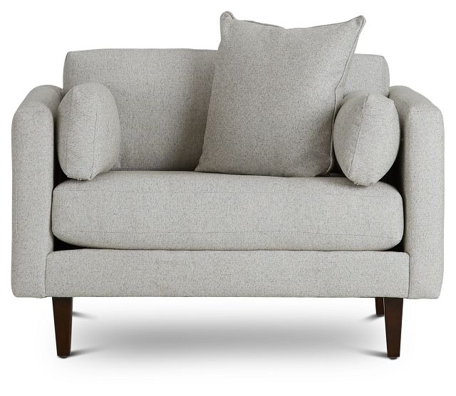 Casen Light Gray Fabric Chair