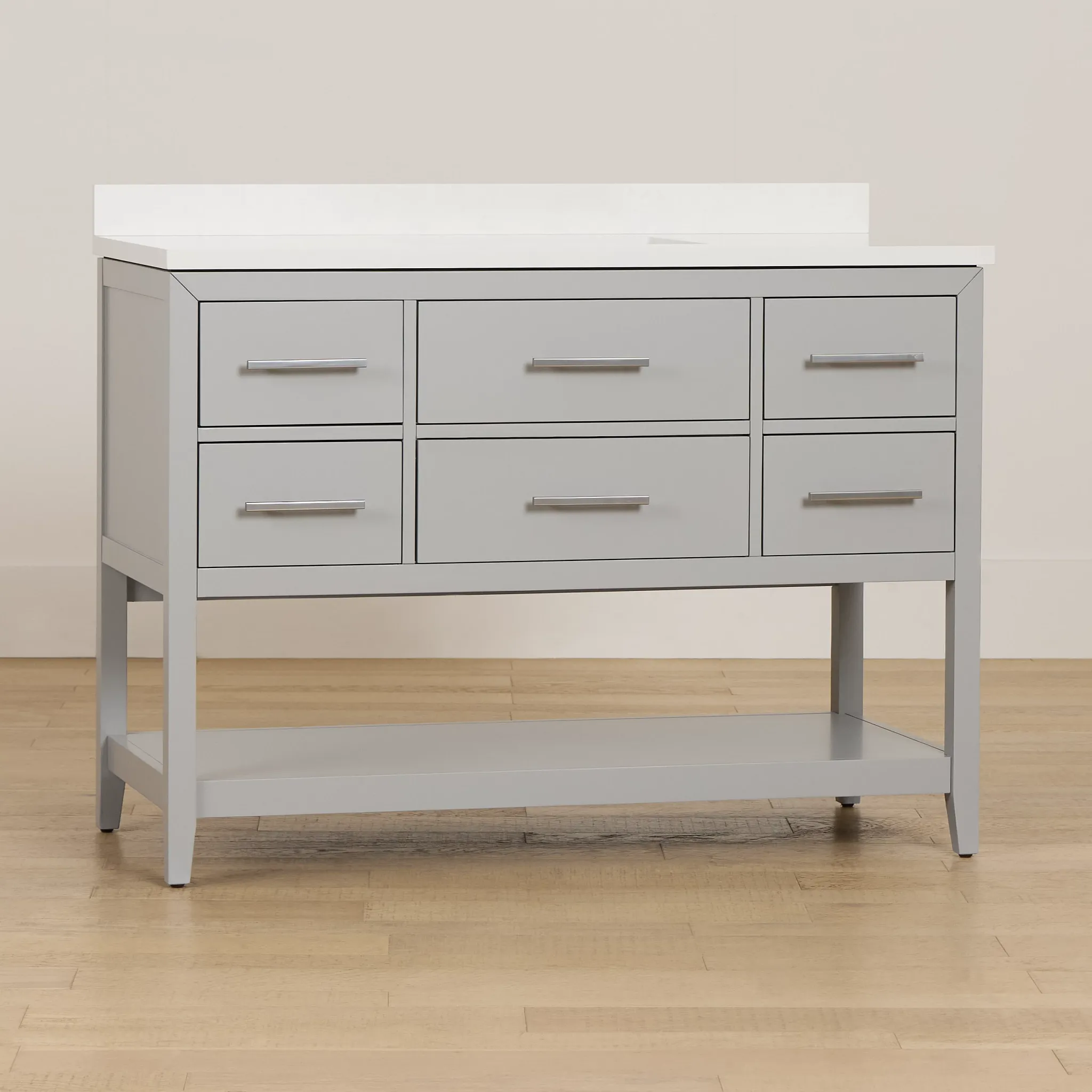 Alden Gray 48" Single Bathroom Vanity